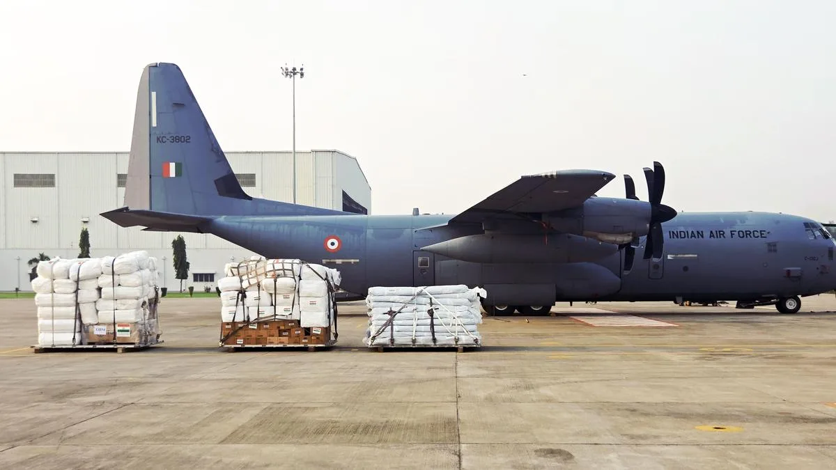 India sends fresh tranche of relief material to Nepal