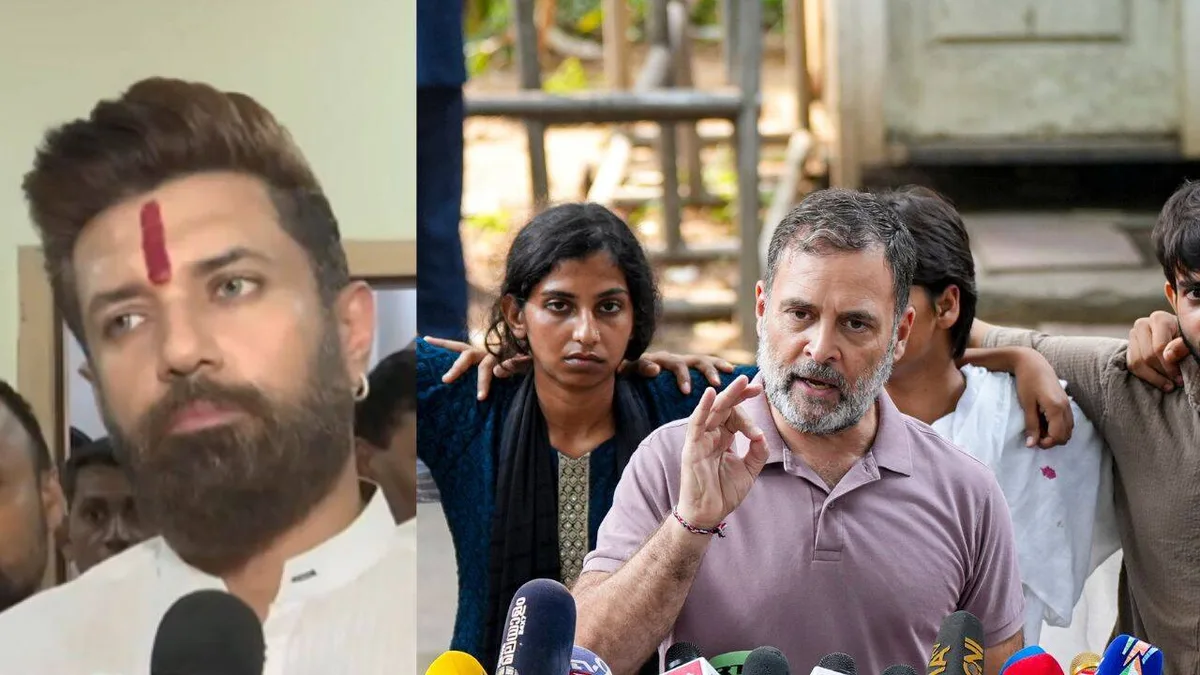'Resign first': Chirag Paswan dares Rahul Gandhi amid SIR stir; criticises police brutality