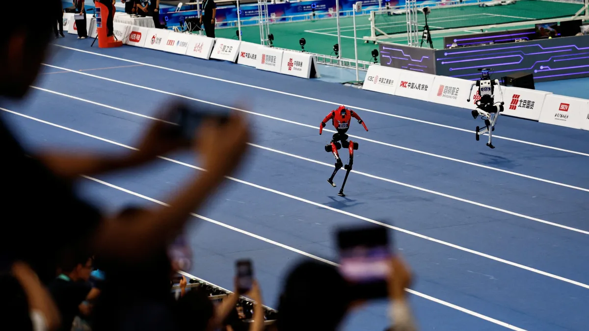 Roboterspiele in Peking: Das Himmelswerk ist schneller als Usain Bolt
