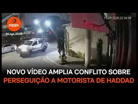 Vídeo contraria versão de motorista de Haddad sobre perseguição