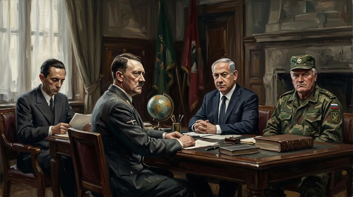 Goebbels, Hitler y sus ahijados