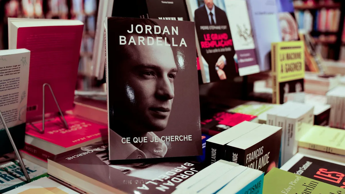 Les livres de Jordan Bardella lui ont déjà rapporté un million d’euros