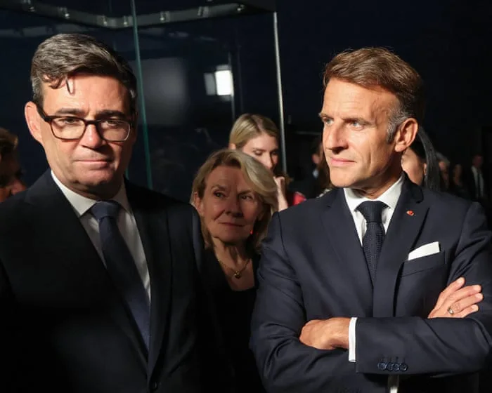 Andy Burnham targets migrant crisis ahead of Macron’s visit to No 10
