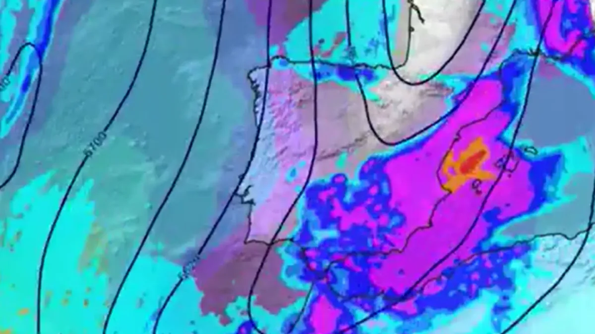 La Aemet avisa de un "cambio brusco de tiempo": alerta de la llegada de una DANA y de un desplome del mercurio el fin de semana