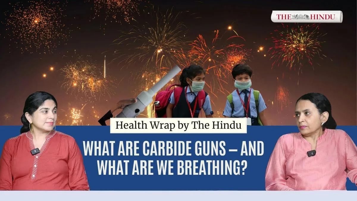 Post Deepavali air : What are carbide guns — and what are we breathing? | Health Wrap | Ep12