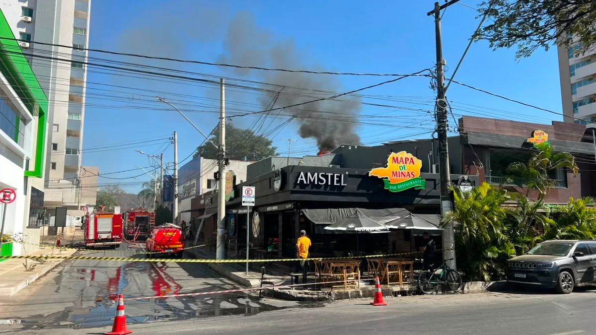 Defesa Civil vistoria restaurante atingido por incêndio em Montes Claros