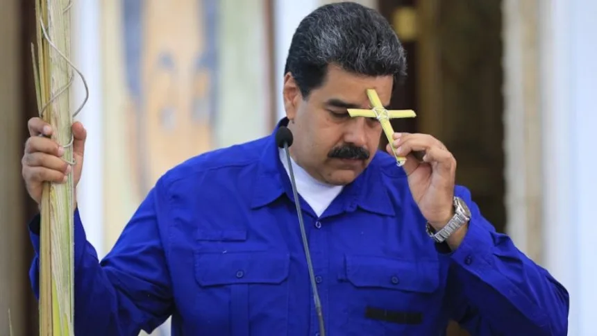“Dios está con nosotros”: Así fue el nuevo mensaje que envió Nicolás Maduro este 13Sep