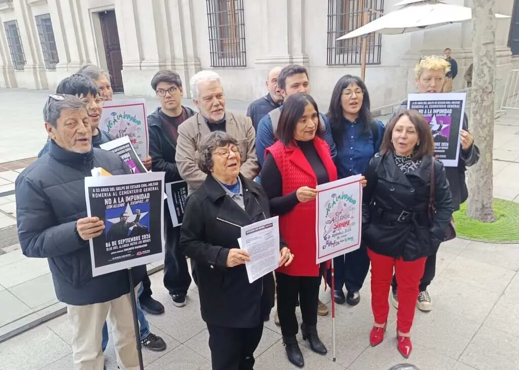 Chile: organizações entregam carta a Kast rejeitando indultos a condenados da ditadura