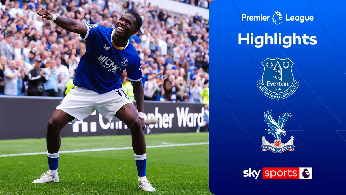 Everton down Palace to spoil Sage’s Premier League welcome