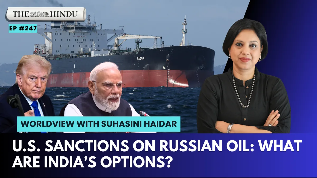 Watch: U.S. sanctions on Russian oil: What are India’s options? | Worldview