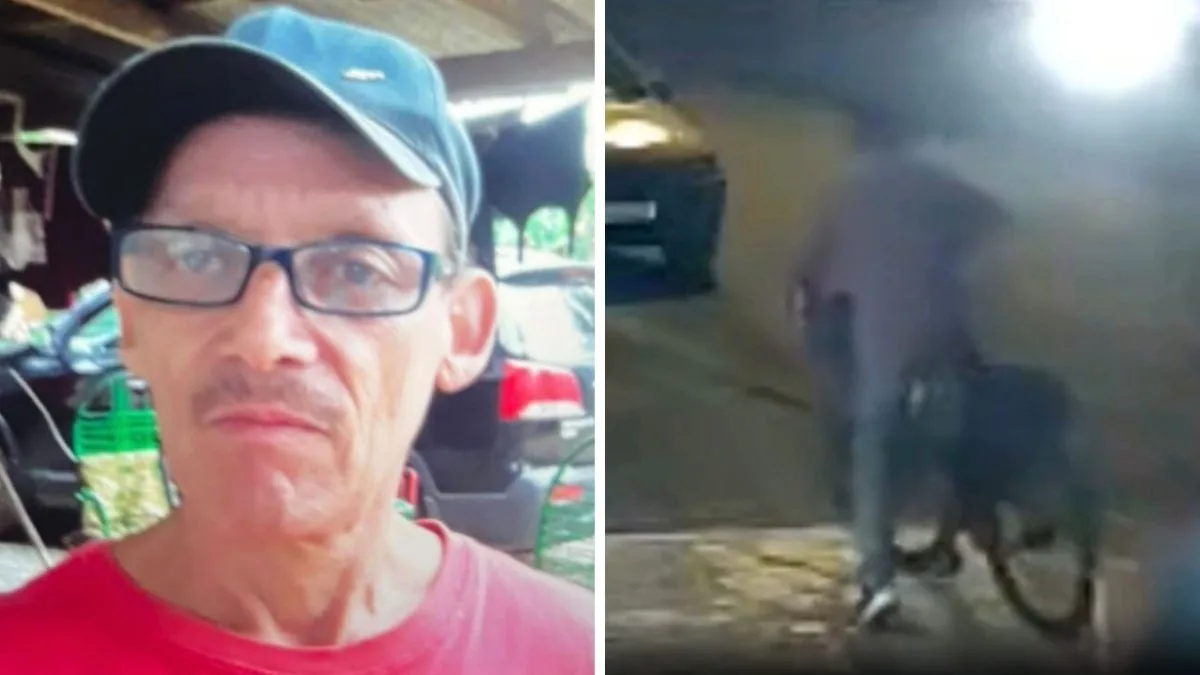 Família vive angústia após dias de buscas por idoso que sumiu de bicicleta ao sair de bar e teve pertences achados à beira de rio em Joinville