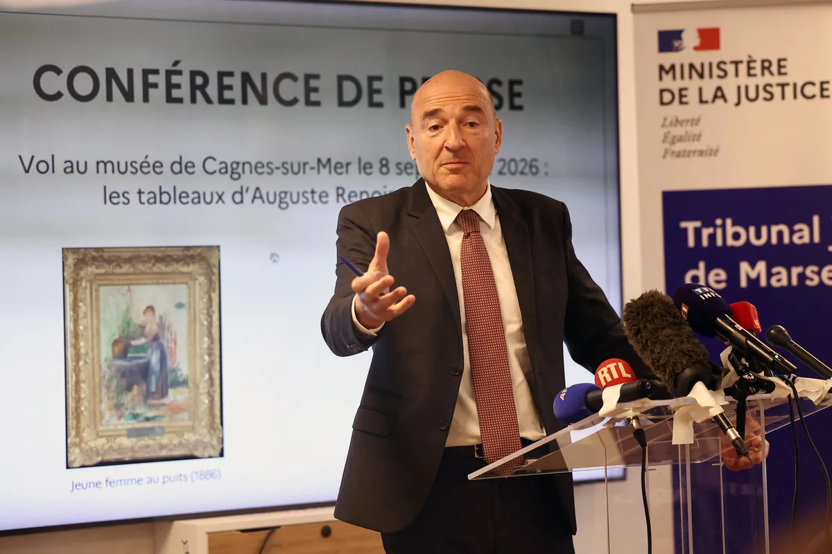 Los Renoir robados en Francia: un rasgón en el lienzo, seis detenidos y un escondite detrás de un muro de hormigón