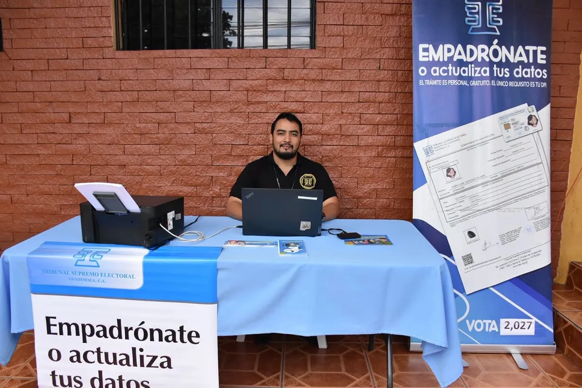 El Tribunal Electoral de Guatemala lanza una campaña masiva para sumar a más de dos millones de ciudadanos al padrón