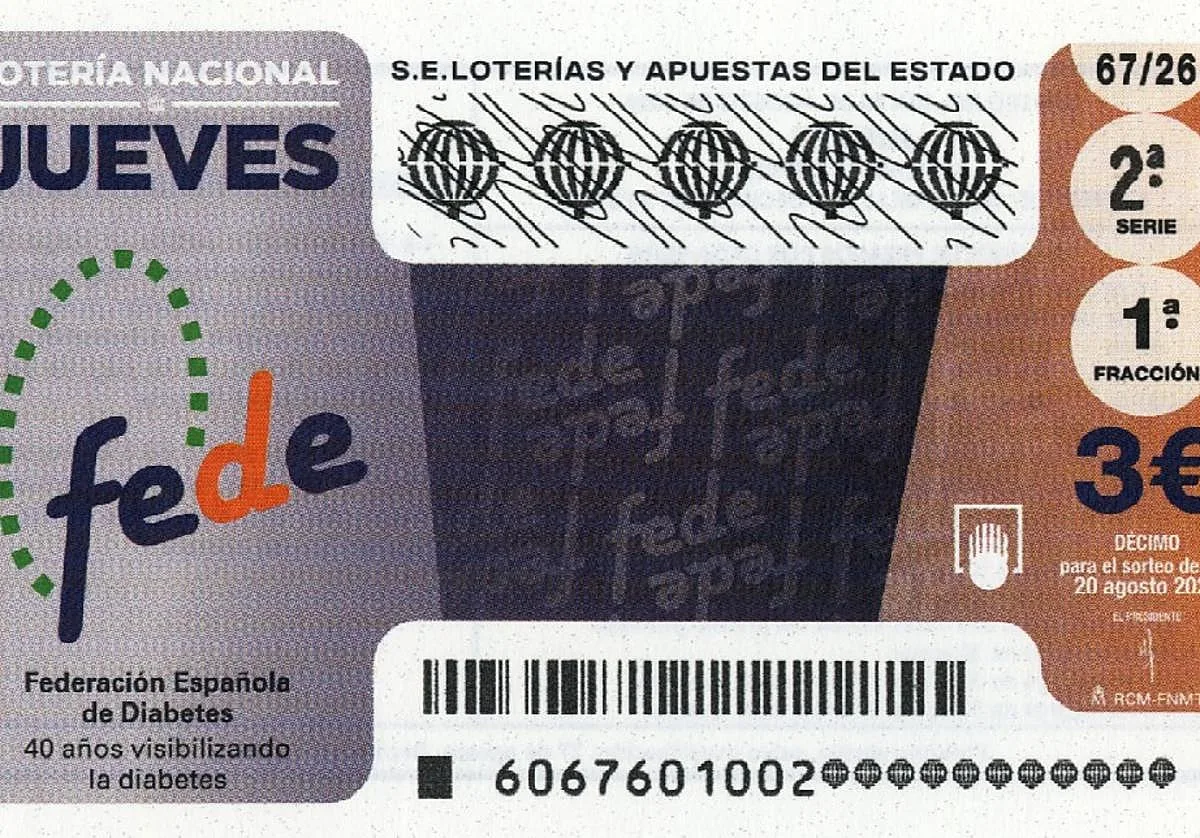 Lotería Nacional hoy, en directo: comprobar resultados, números, décimo ganador y premios del sorteo del jueves 20 de agosto de 2026