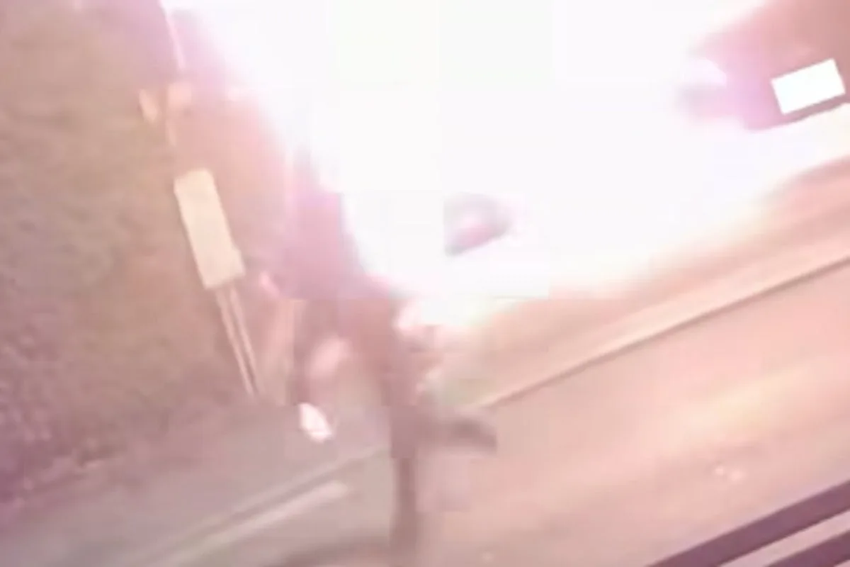 Arsonist sets fire to own hand while torching cars on family’s driveway
