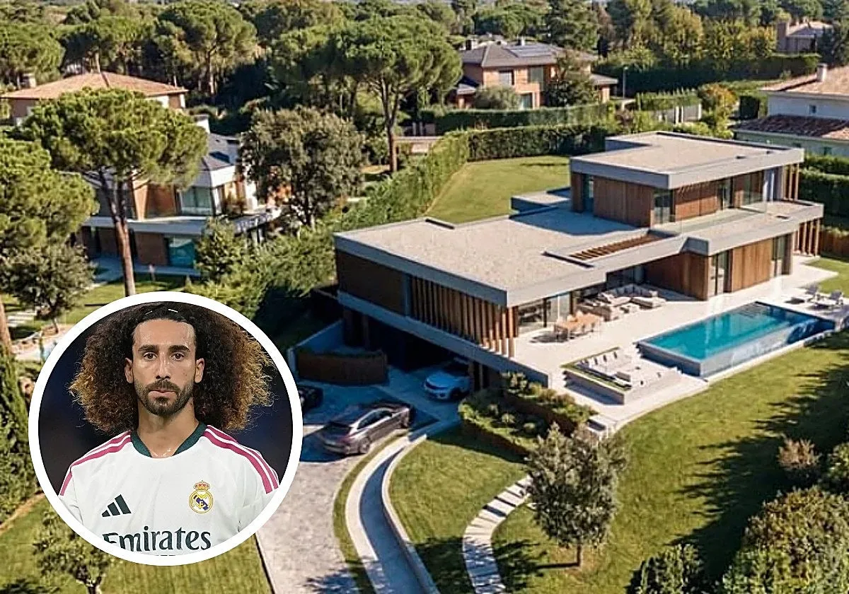 El refugio de Marc Cucurella en Madrid: una vivienda unifamiliar en un municipio de 60.000 habitantes rodeado de zonas verdes