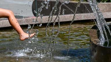 Bäume und Baden gegen Hitze: Grüne stellen Schutzplan vor