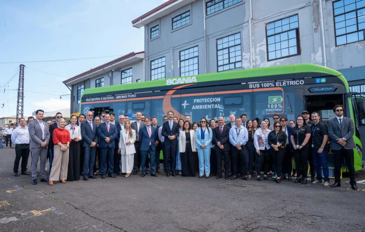 Costa Rica incorporaría 75 autobuses eléctricos en 2027 gracias a una inversión de 8 millones de euros de la Unión Europea