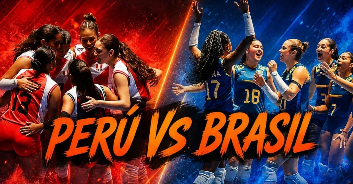 A qué hora juega Perú vs Brasil: semifinal por Campeonato Sudamericano Sub 19 de Vóley 2026