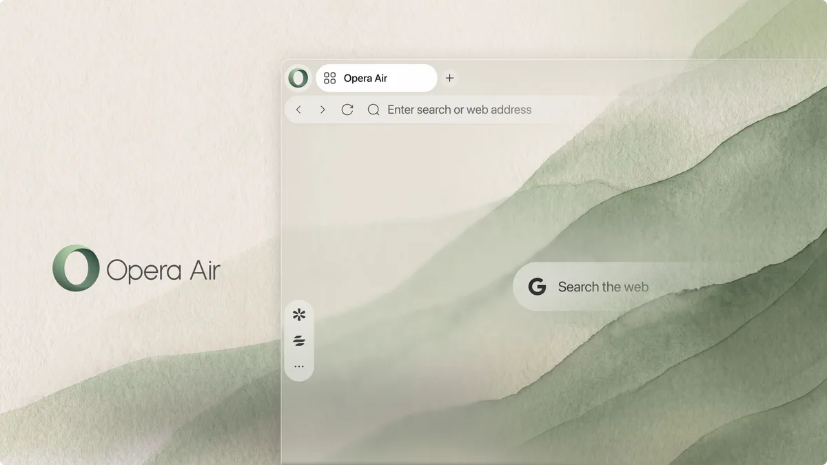 À contre-courant des navigateurs dopés à l'IA, Opera Air fait le pari du minimalisme