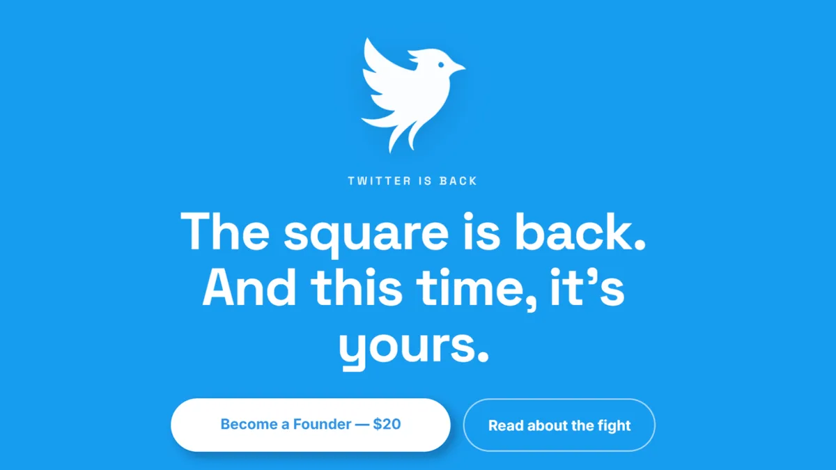Startup relança site Twitter como rede social, mas por enquanto com acesso pago