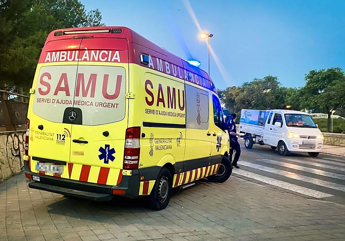 Muere un motorista en un accidente con otro vehículo en Oliva