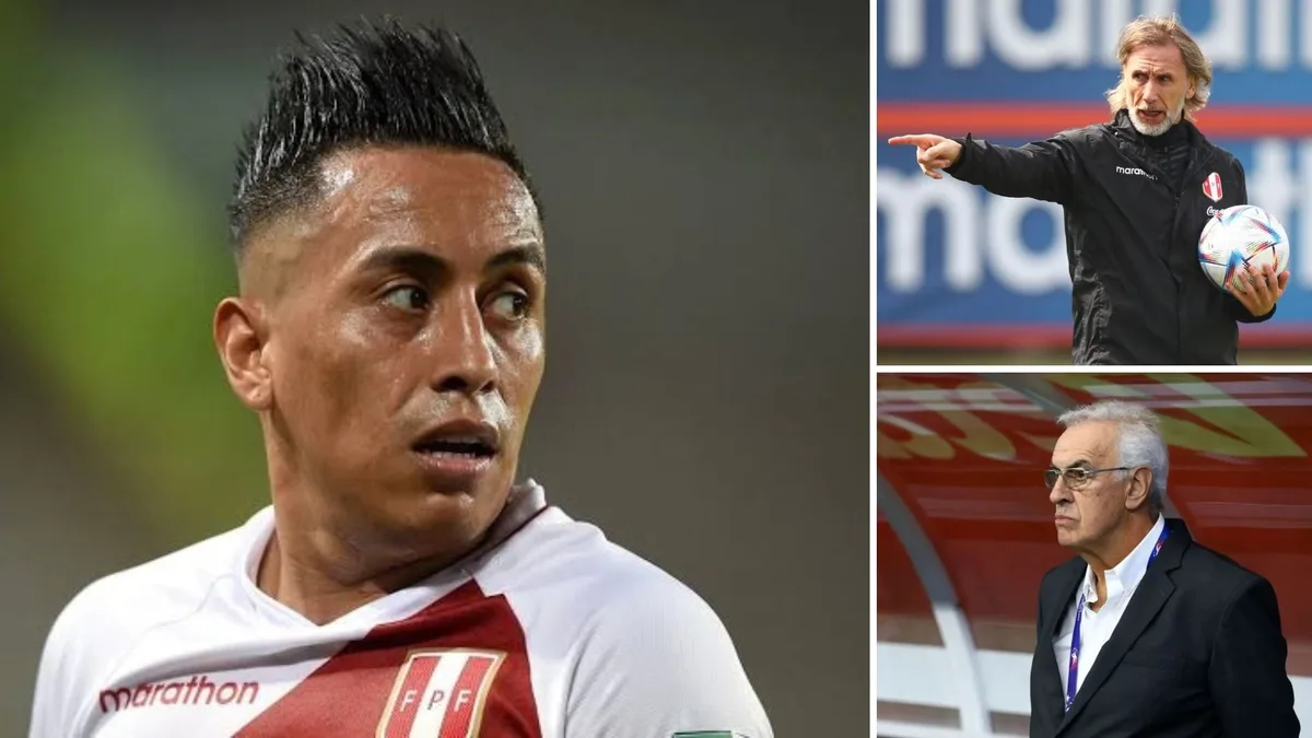 Christian Cueva sitúa en lo más alto a Ricardo Gareca y Jorge Fossati, antiguos seleccionadores de Perú: “Son zorros viejos”