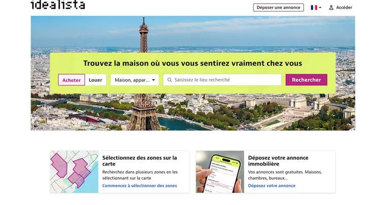 Idealista lança-se em França