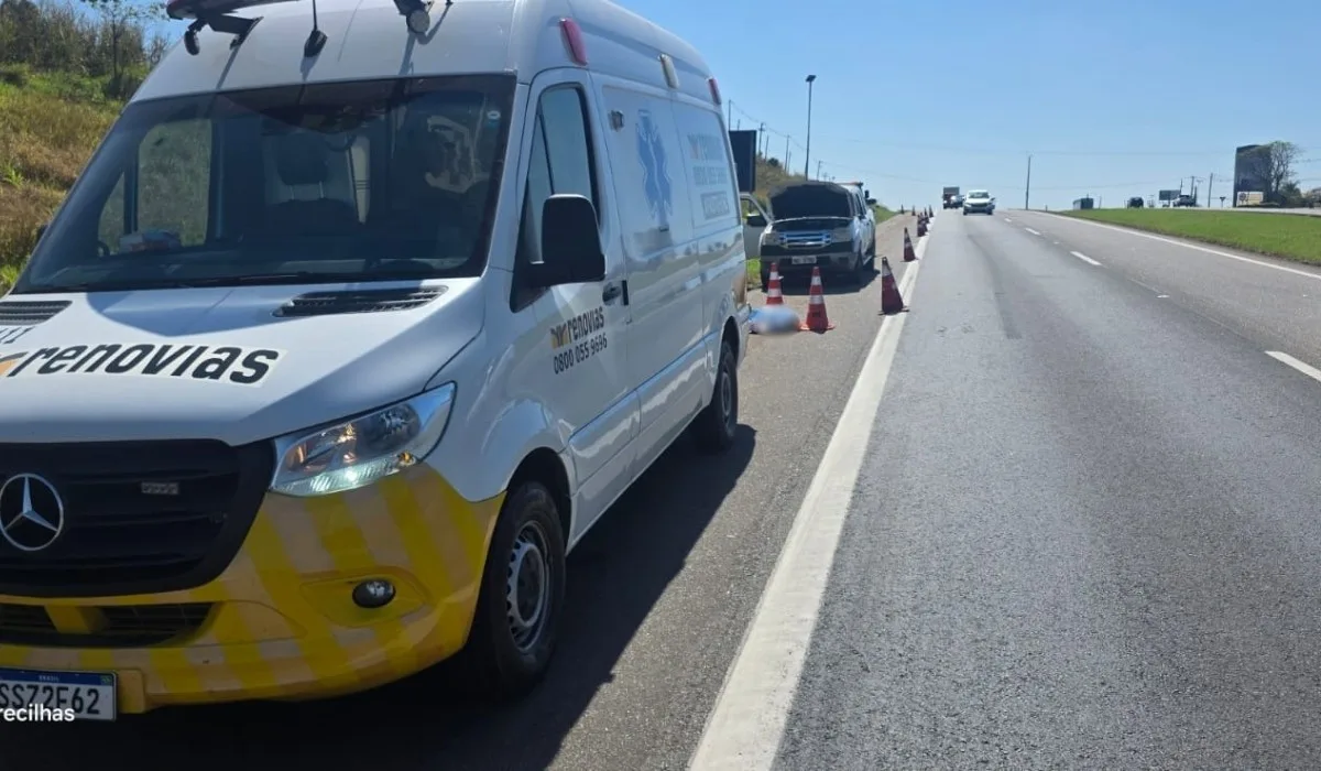 Homem morre após ser atropelado por caminhão na SP-340, em Jaguariúna