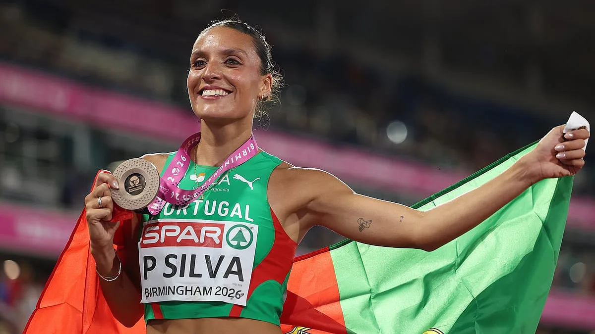 Patrícia Silva garante bronze nos 1500 metros dos Europeus