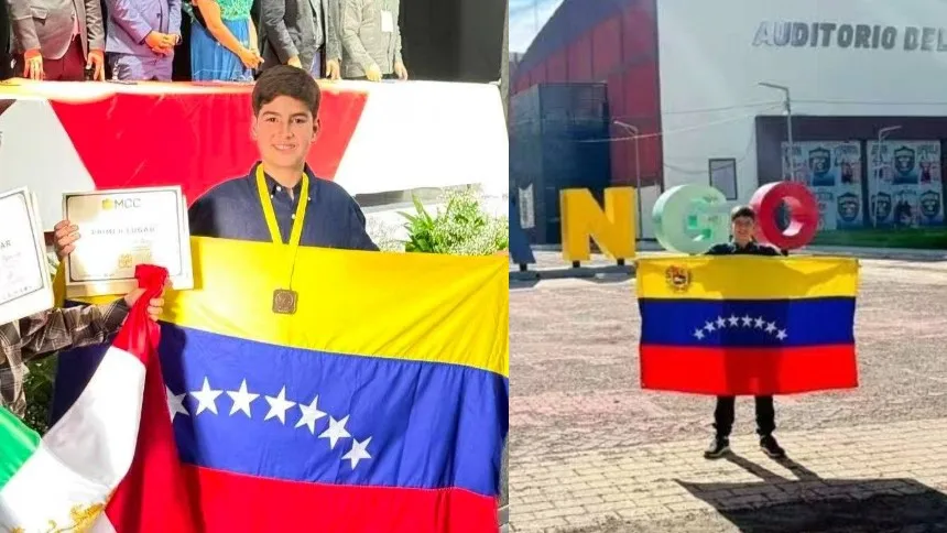 ORGULLO NACIONAL: Joven venezolano conquistó la medalla de oro en la Olimpiada de Matemáticas de Centroamérica y el Caribe