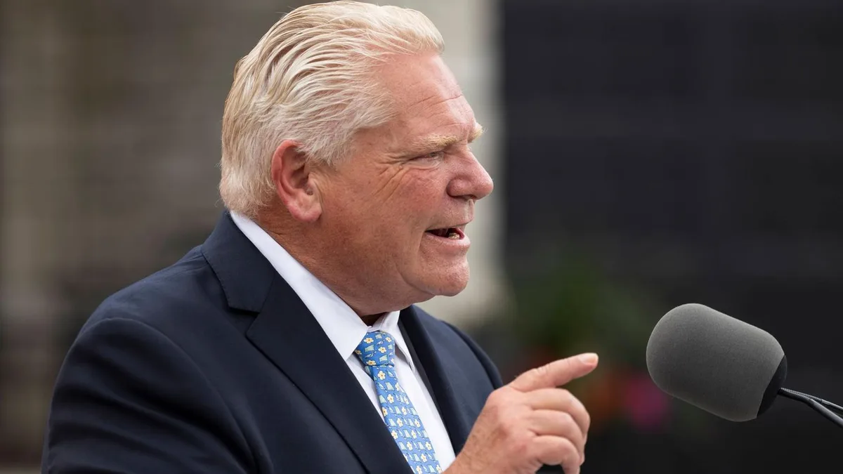 Doug Ford: Kanadischer Politiker reagiert auf geschmacklose Trump-Äußerung