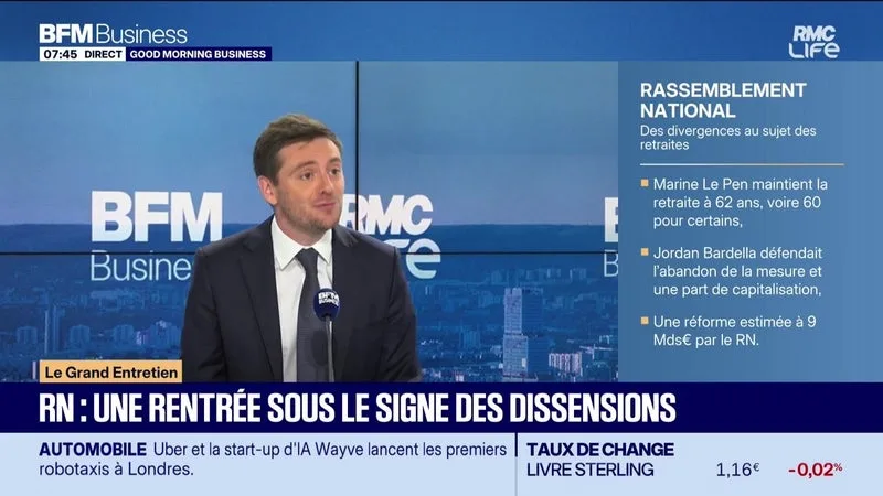 Alexandre Loubet (député Rassemblement national) : RN, une rentrée sous le signe des dissensions - 03/09