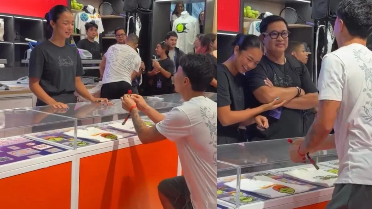 Alexandra Eala gets surprise proposal from fan, right in front of her father