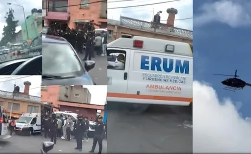 Pelea campal moviliza a policías y paramédicos en alcaldía Tlalpan; vecinos reportaron disparos