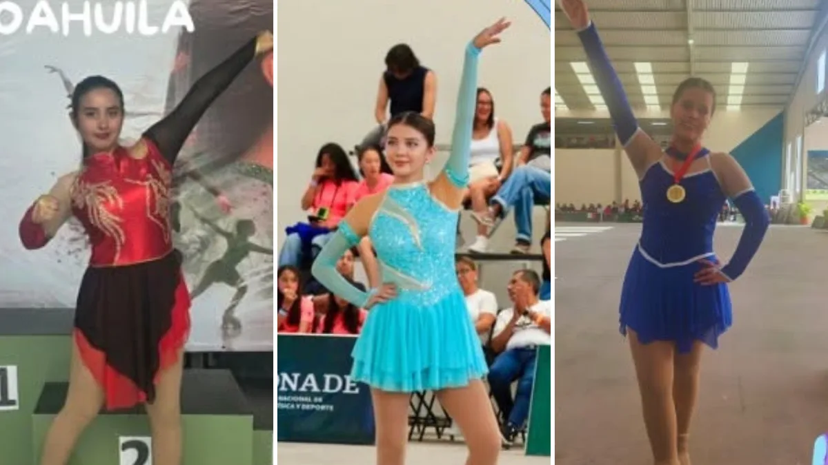 Saltillo consigue dos primeros lugares en el Nacional de Patinaje Artístico 2026