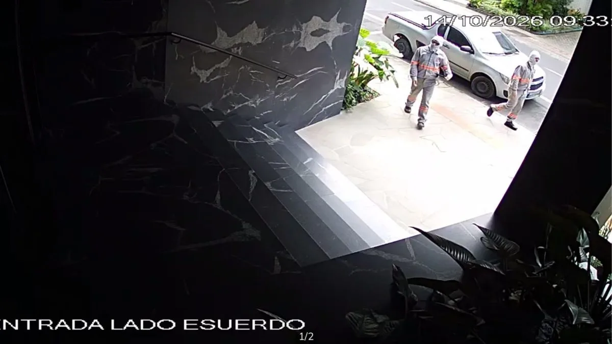 Após boatos de furto em edifício em SC, homem de balaclava que gerou preocupação de moradores é reconhecido como funcionário terceirizado da Celesc