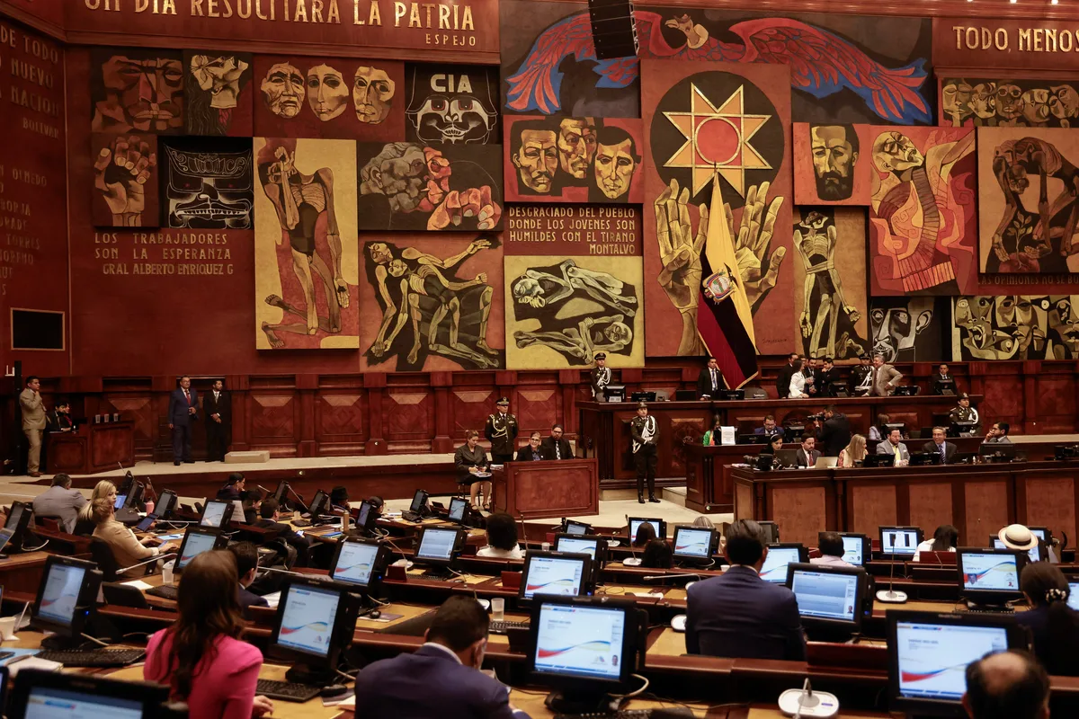 Ecuador busca castigar la pertenencia a bandas criminales con una nueva reforma penal