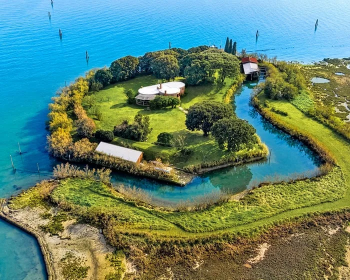 ‘An enchanting oasis’: Venetian island with Napoleonic fort up for sale