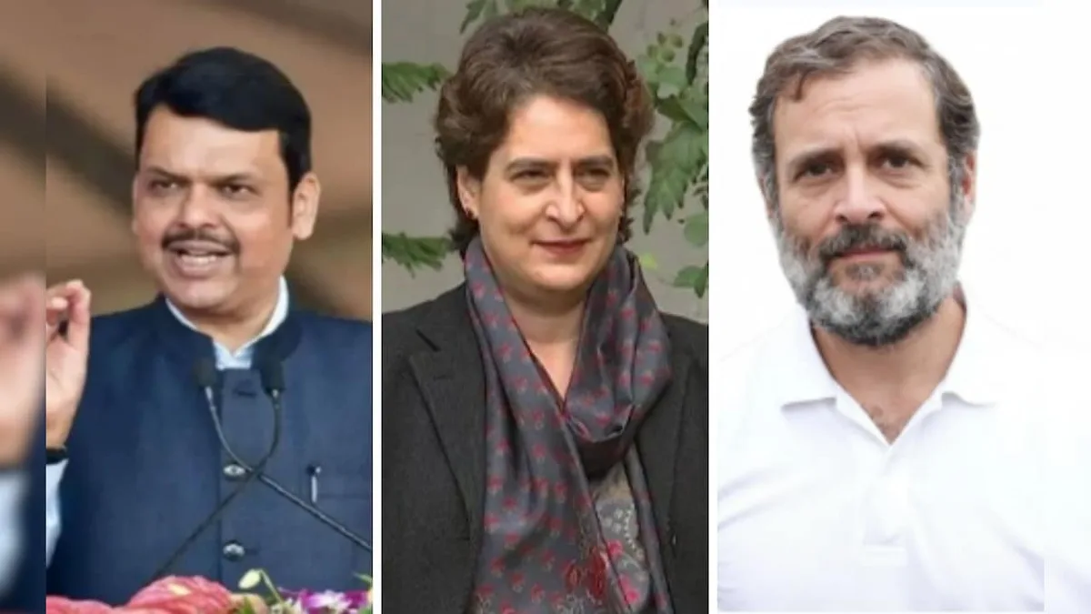Why Priyanka Gandhi "Not Given Chance"? D Fadnavis Targets Rahul Gandhi On Women's Bill