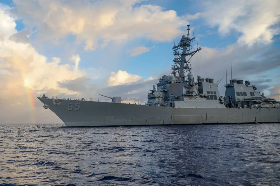Navy destroyer went days without power in the South China Sea, leaving sailors without toilets
