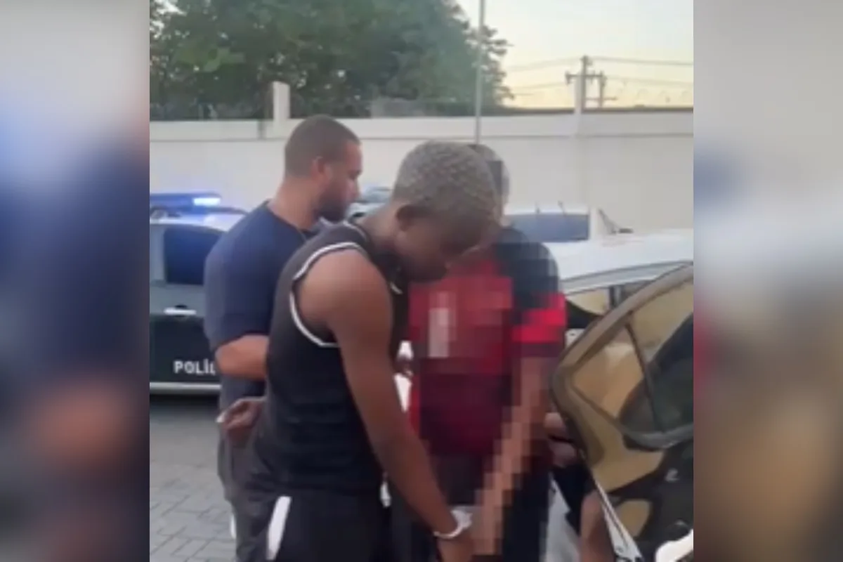 Arrastão na Avenida Brasil: trio é preso após invadir casa em fuga