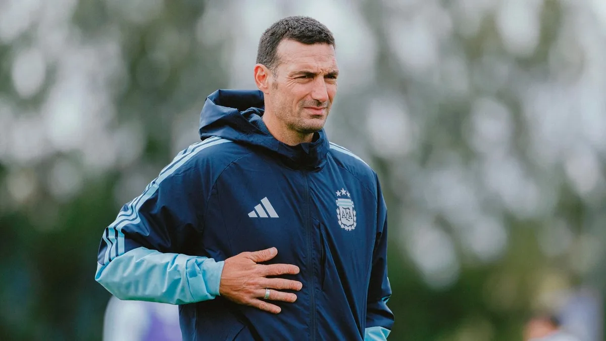 El primer equipo que paró Lionel Scaloni en el inicio del ciclo rumbo al Mundial 2030