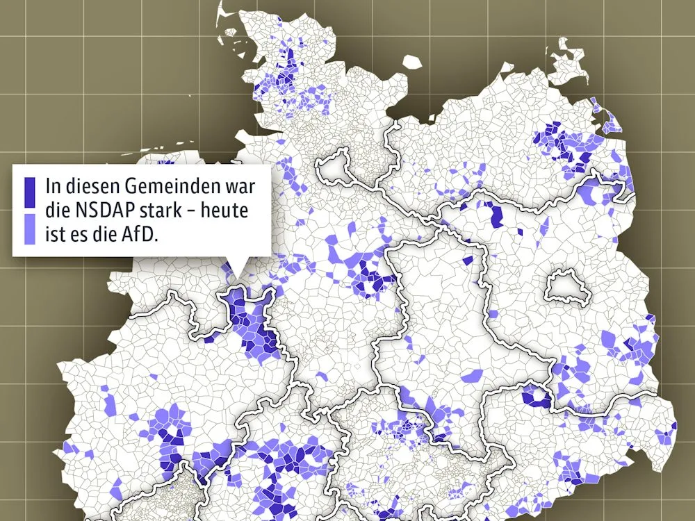 Historische Wahlmuster: Wo extrem rechte Parteien besonders erfolgreich waren und noch immer sind
