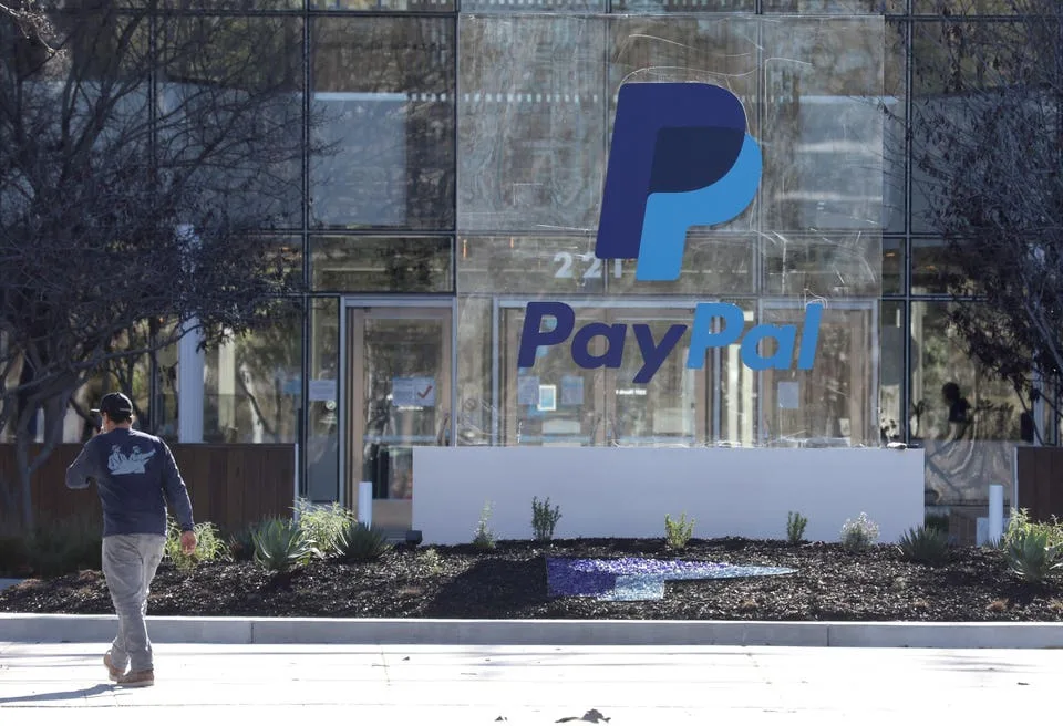 PayPal Plunges 15% After Reports That Advent, Stripe Abandon $53 Billion Bid
