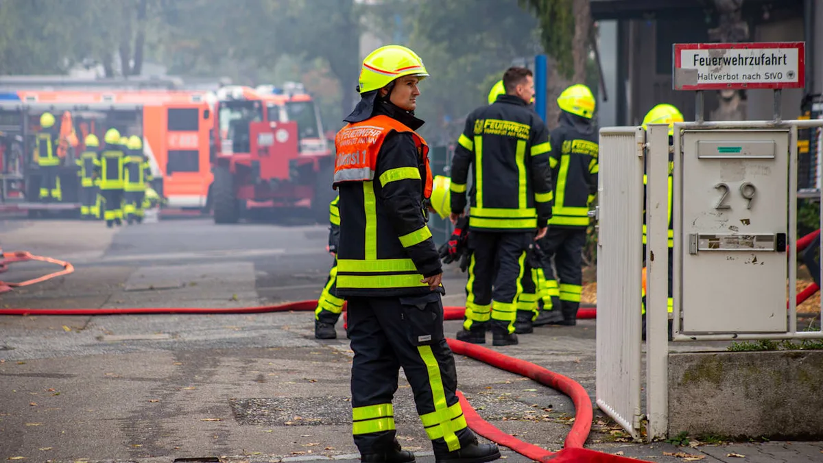 Anschlag? - Brand zerstört Ukraine-Hilfsgüter in Schule