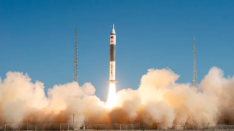 China's Kuaizhou-11 launches two satellites into space