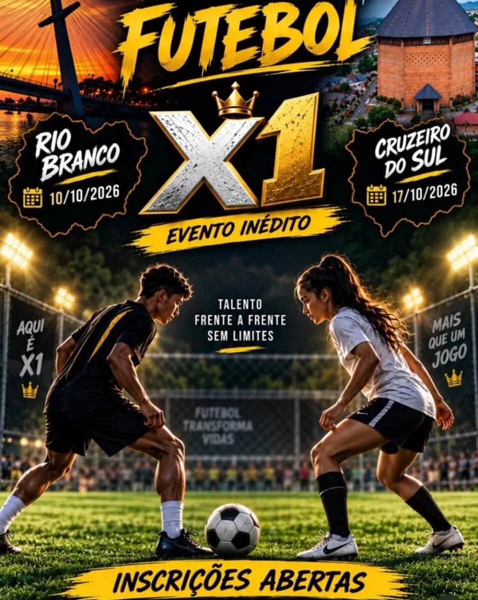 Fade confirma datas do Campeonato de X1 em Rio Branco e Cruzeiro do Sul