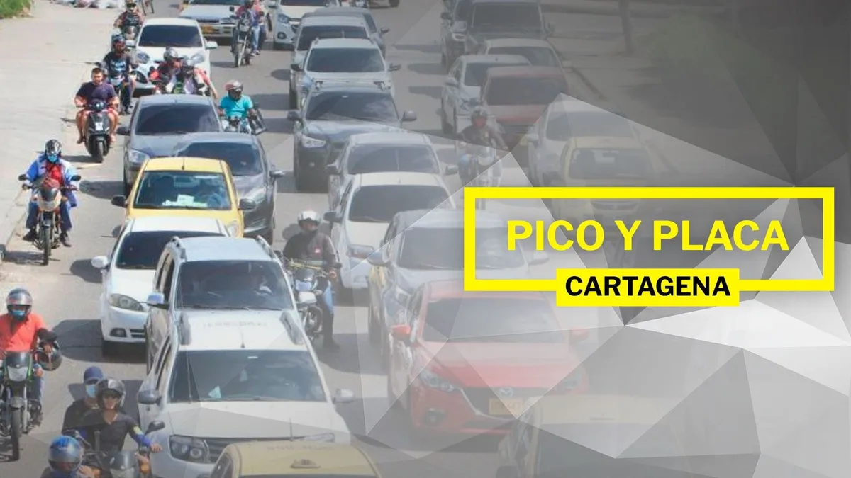 Pico y Placa: qué autos descansan en Cartagena este lunes 17 de agosto