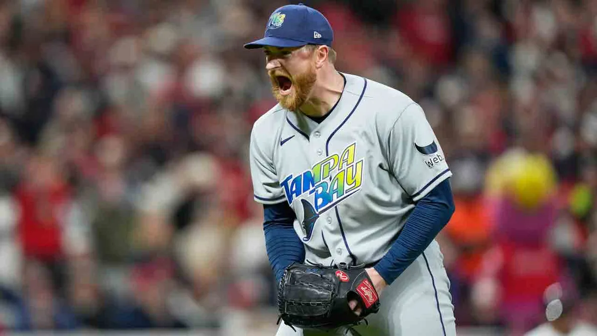 Rays on verge of World Series as Rasmussen stifles Guardians in Game 5